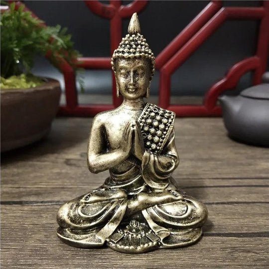 Outdoor Buddha Garden Statue Garden Figurine- Japanese Zen Decor Resin Sculpture for Sale