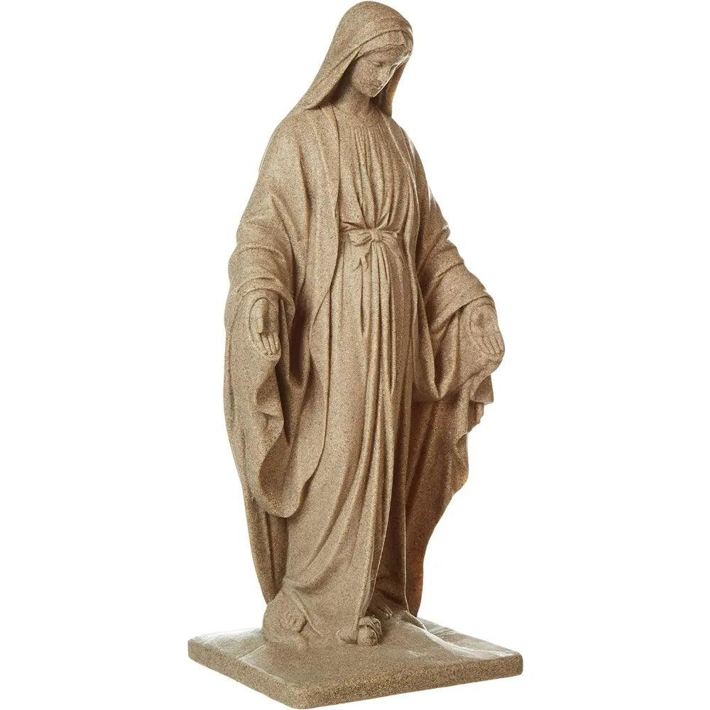 Outdoor Virgin Mother Mary Garden Statue - Elegant Marian Statue for Lawn, Patio & Garden Décor