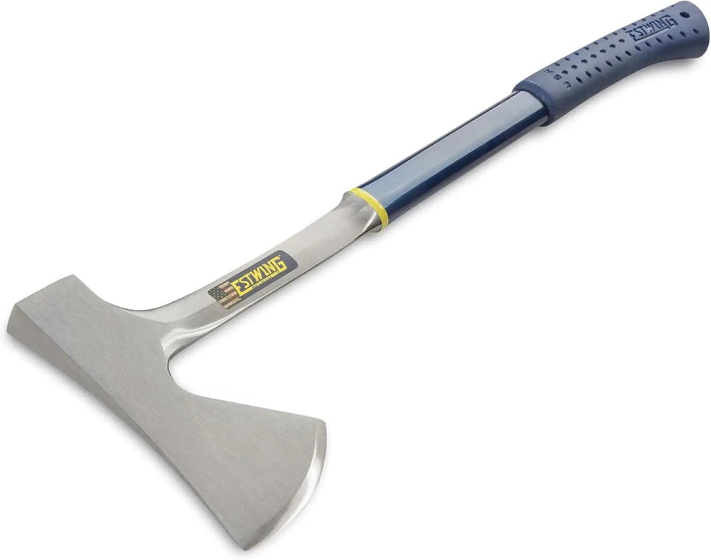 26-Inch Splitting Axe - Wood Splitting Tool with All Steel Construction & Shock Reduction Grip - Best Axe for Splitting Wood & Logs