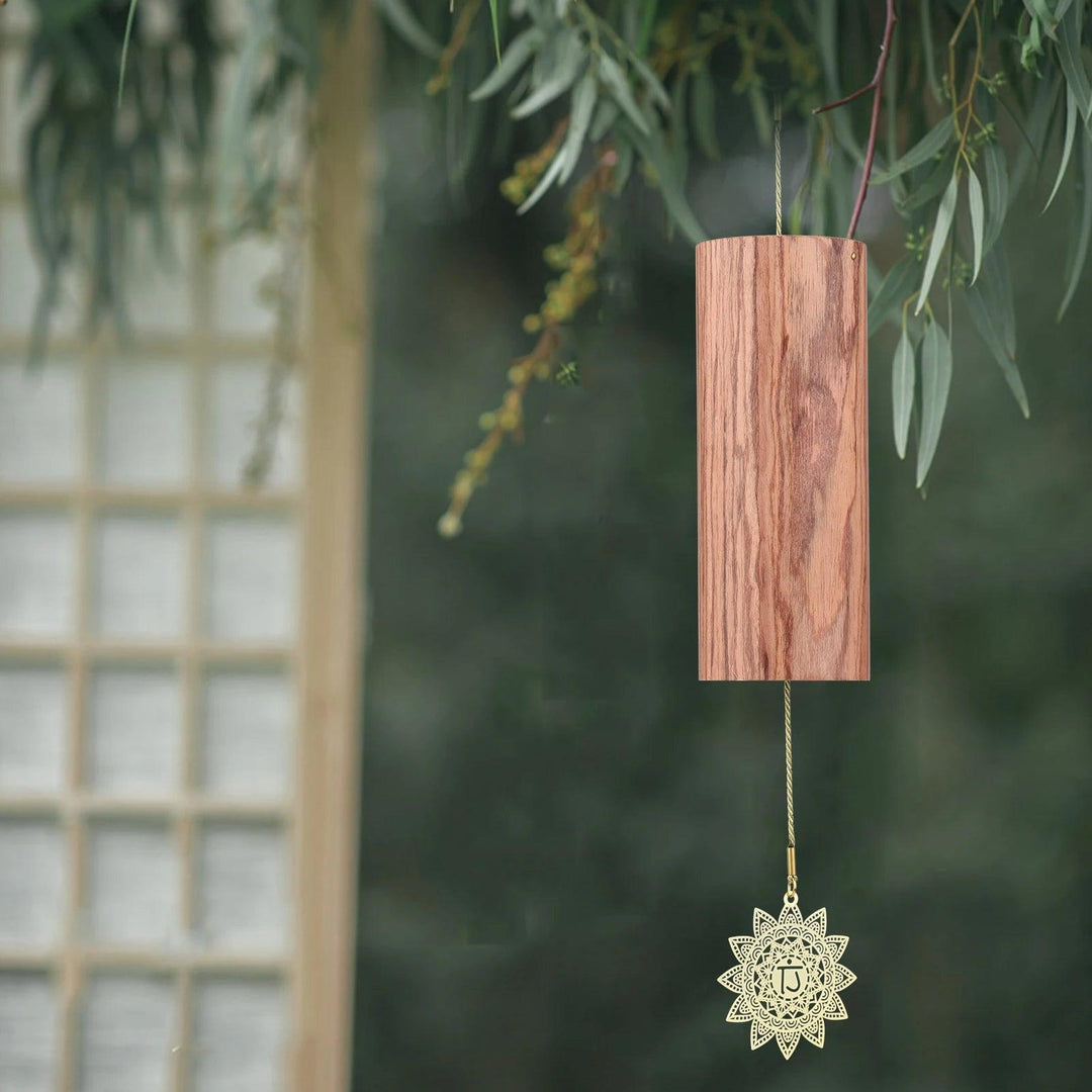 Bamboo Wind Chimes for Outdoor Garden | Natural Bamboo Windbell | Wooden Wind Chimes Meditation Decor | Relaxation & Positive Energy