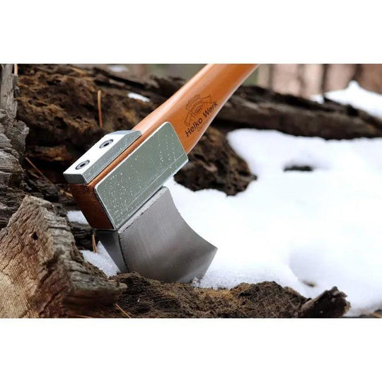 Vario 2000 Heavy Duty Felling Axe - American Made Lumber Axe with 5.5 lbs Head, 36 Inch Handle, Universal Cutting and Splitting Axe