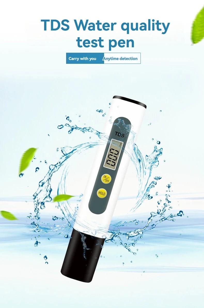 0-9990ppm Digital TDS & pH Meter - High Precision Pen Water Tester with 0.01 pH Accuracy, 0-14 pH Range, LCD Display for Aquarium & Water Quality