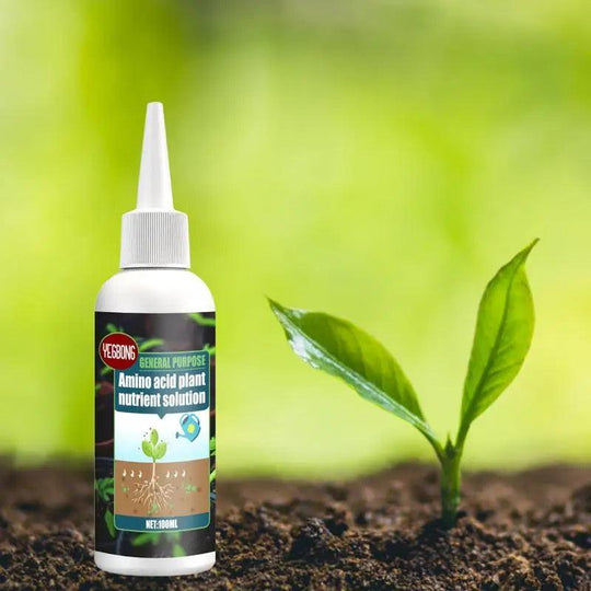 Universal Amino Acid Plant Nutrient Solution - Hydroponic & Soil Fertilizer for Enhanced Growth