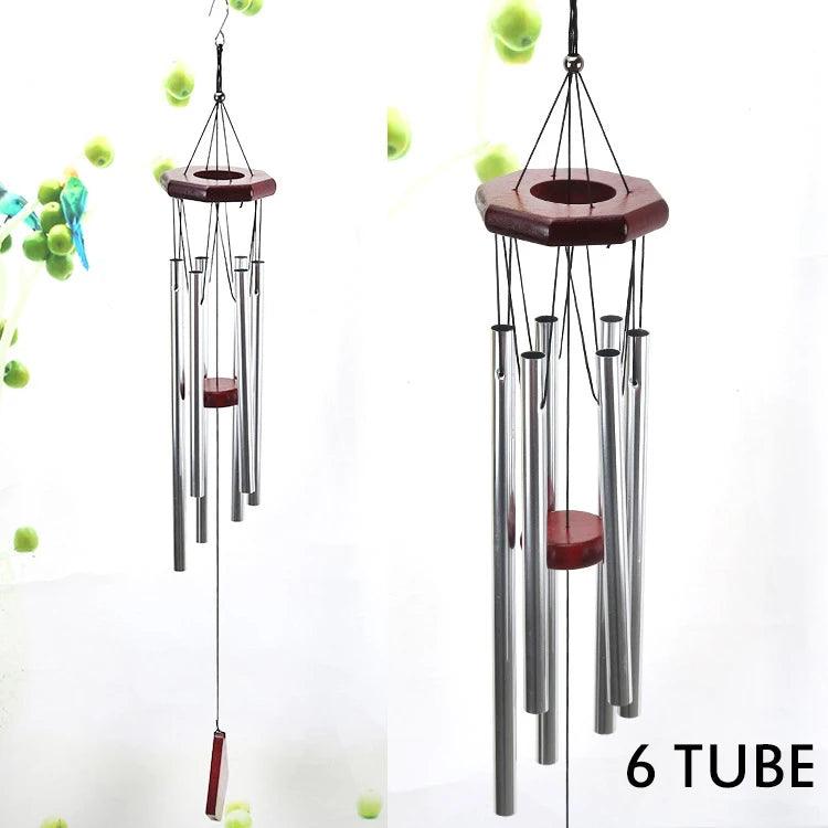 Memorial Wind Chimes for Sympathy, Personalized Corinthian Bells Chimes - Durable Outdoor Decor & Funeral Gifts