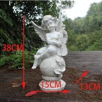 Multiple Outdoor Resin Angel Statues - Garden Decoration, Angel Figurine, and Angel Sculpture