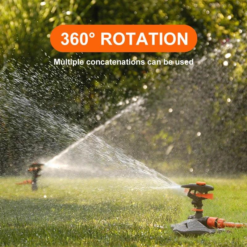 Automatic Rotating Garden Lawn Sprinkler, 360-Degree Rotating Water Sprinkler – Large Area Coverage for Lawn, Garden, and Yard Irrigation