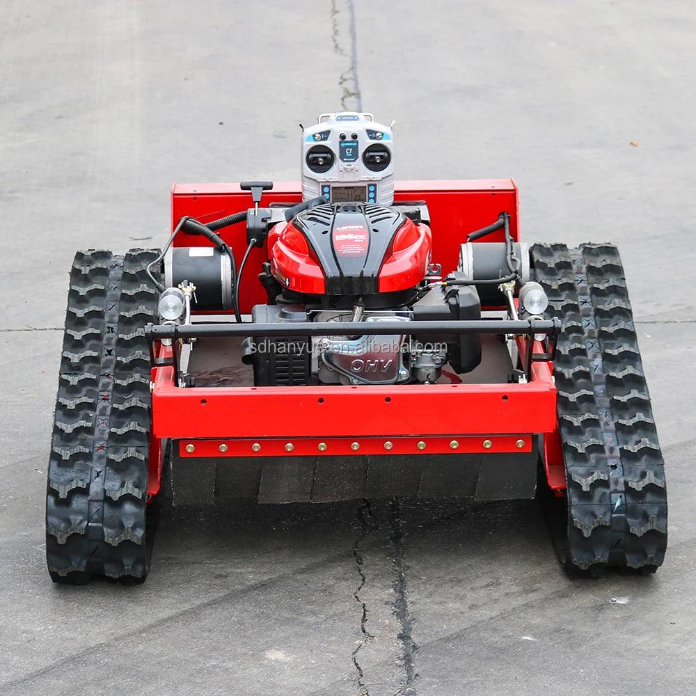 RC Control Remote Controlled Tracked Lawn Mower for Sale with Kit | Hill Climbing & Zero Turning Radius Ability