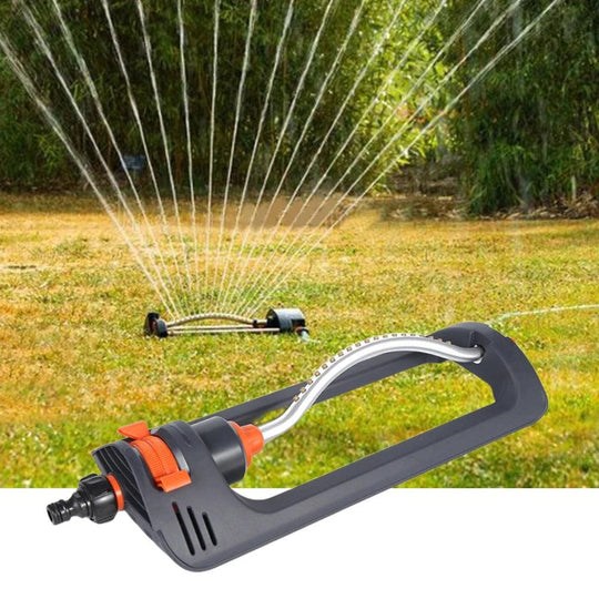 Oscillating Water Sprinkler with 19 Nozzles – 4 Modes for Large Area Coverage in Yard, Garden, and Lawn